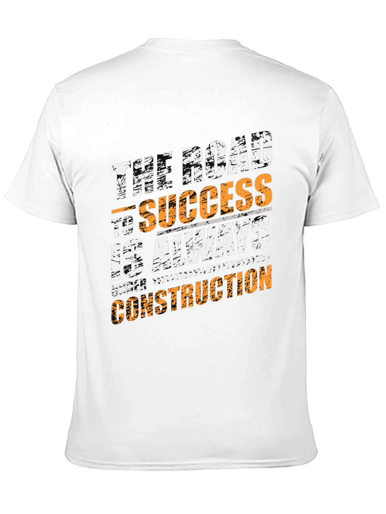 Road to Success Graphic Tee - Always Under Construction