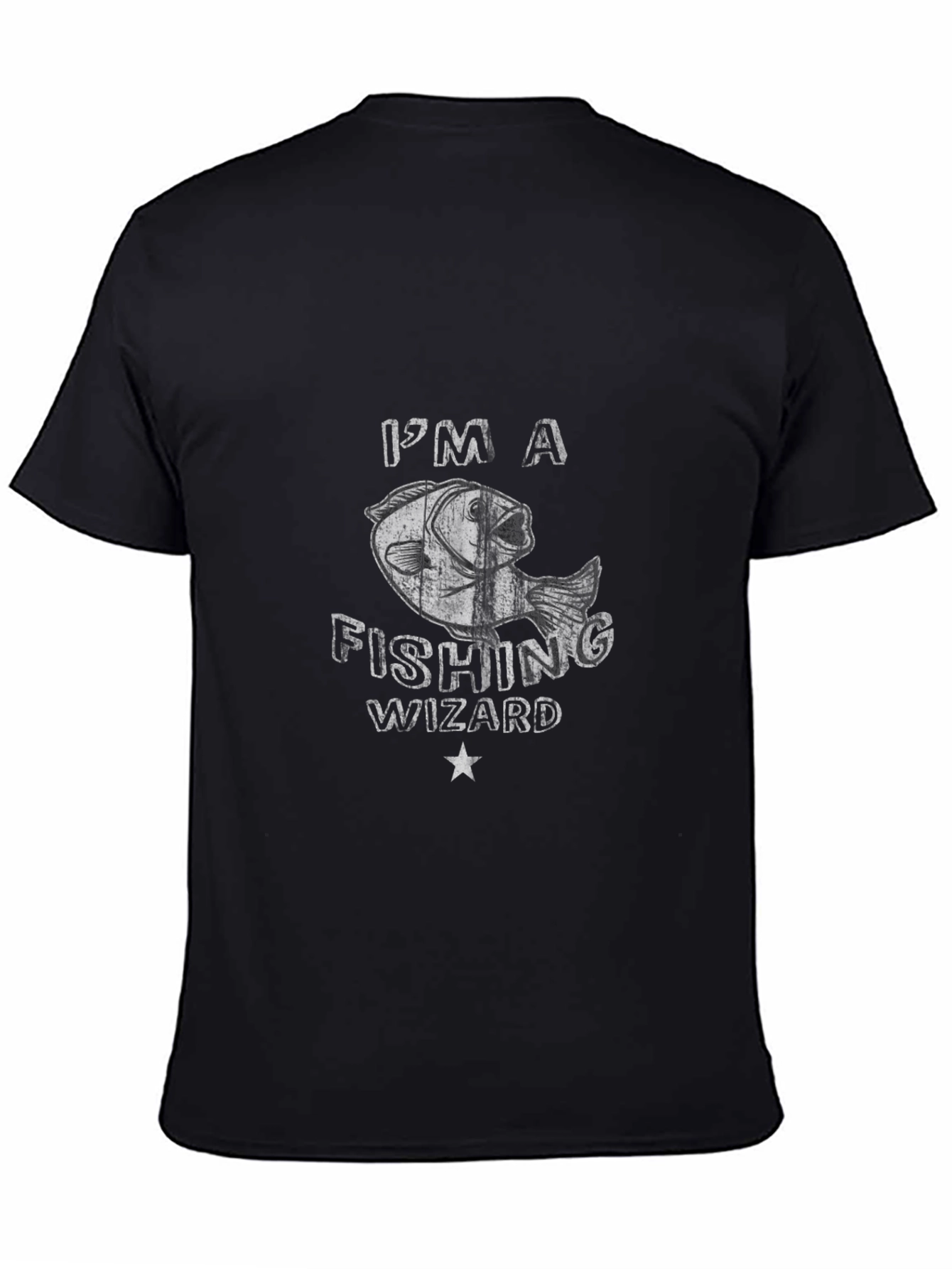 Fishing Wizard T-Shirt: Funny Fisherman Tee