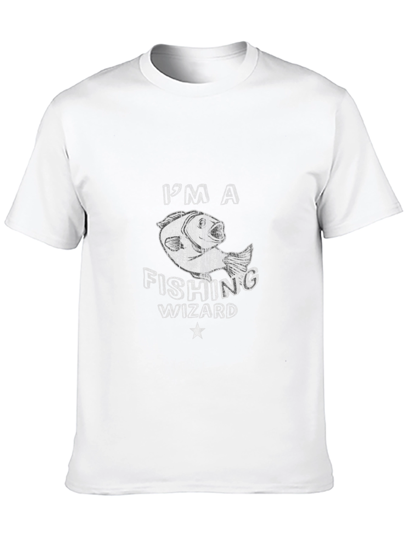 Fishing Wizard T-Shirt: Funny Fisherman Tee