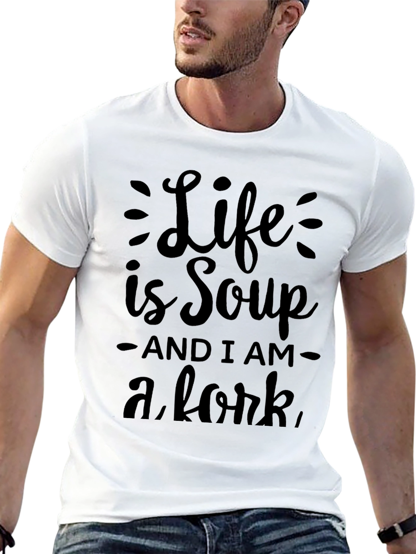 Life is Soup T-Shirt Funny Graphic Tee
