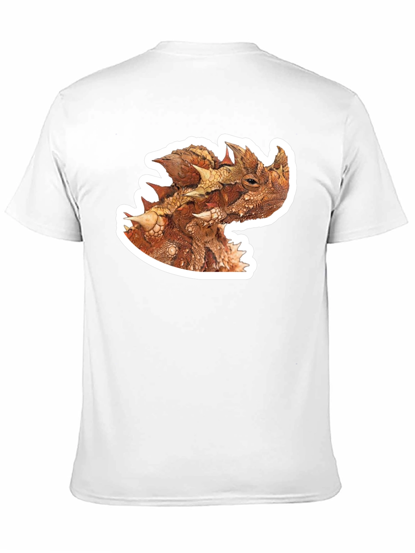 Horned Lizard Graphic Tee - Cool Animal Design