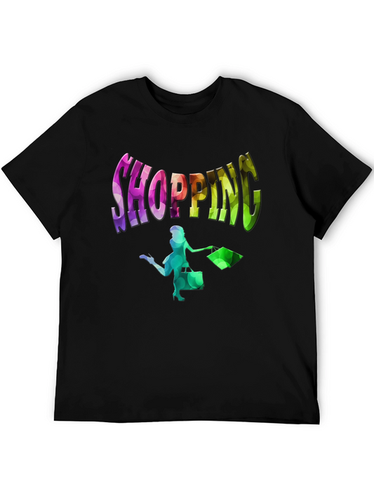 Colorful Shopping Graphic Tee