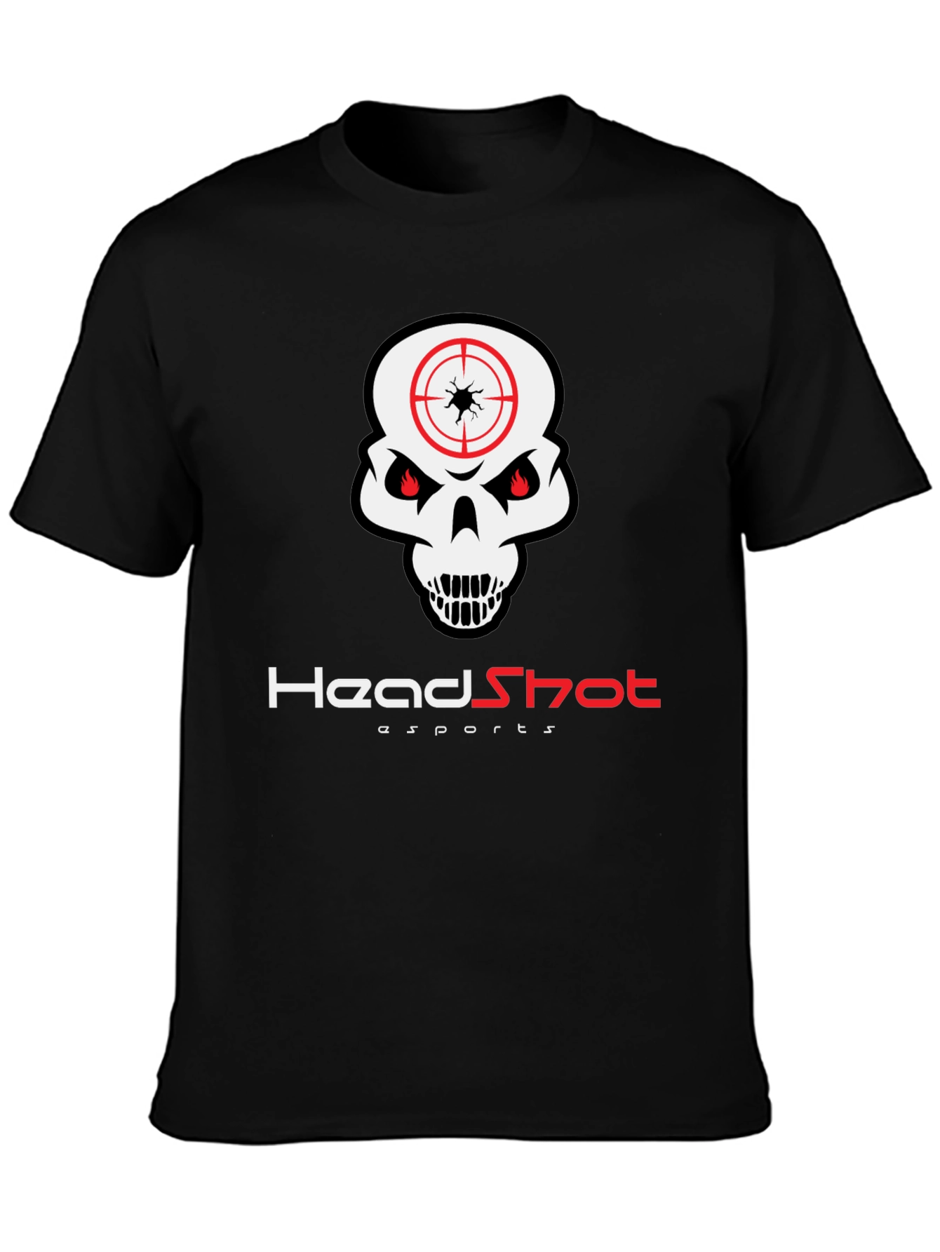 Headshot Esports Graphic T-Shirt - Skull Design