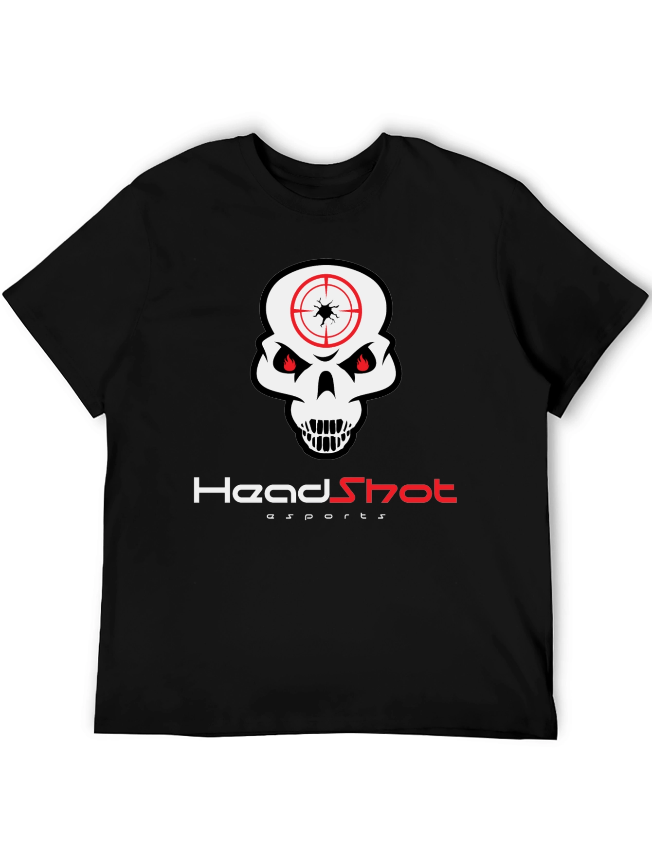 Headshot Esports Graphic T-Shirt - Skull Design