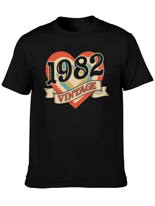 Vintage 1982 Heart T-Shirt