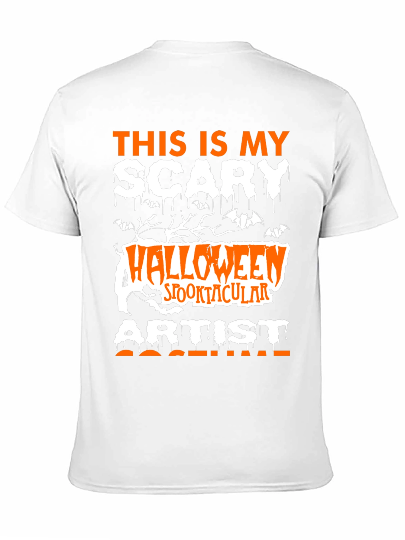 Halloween Artist T-Shirt - Scary Spooktacular Design