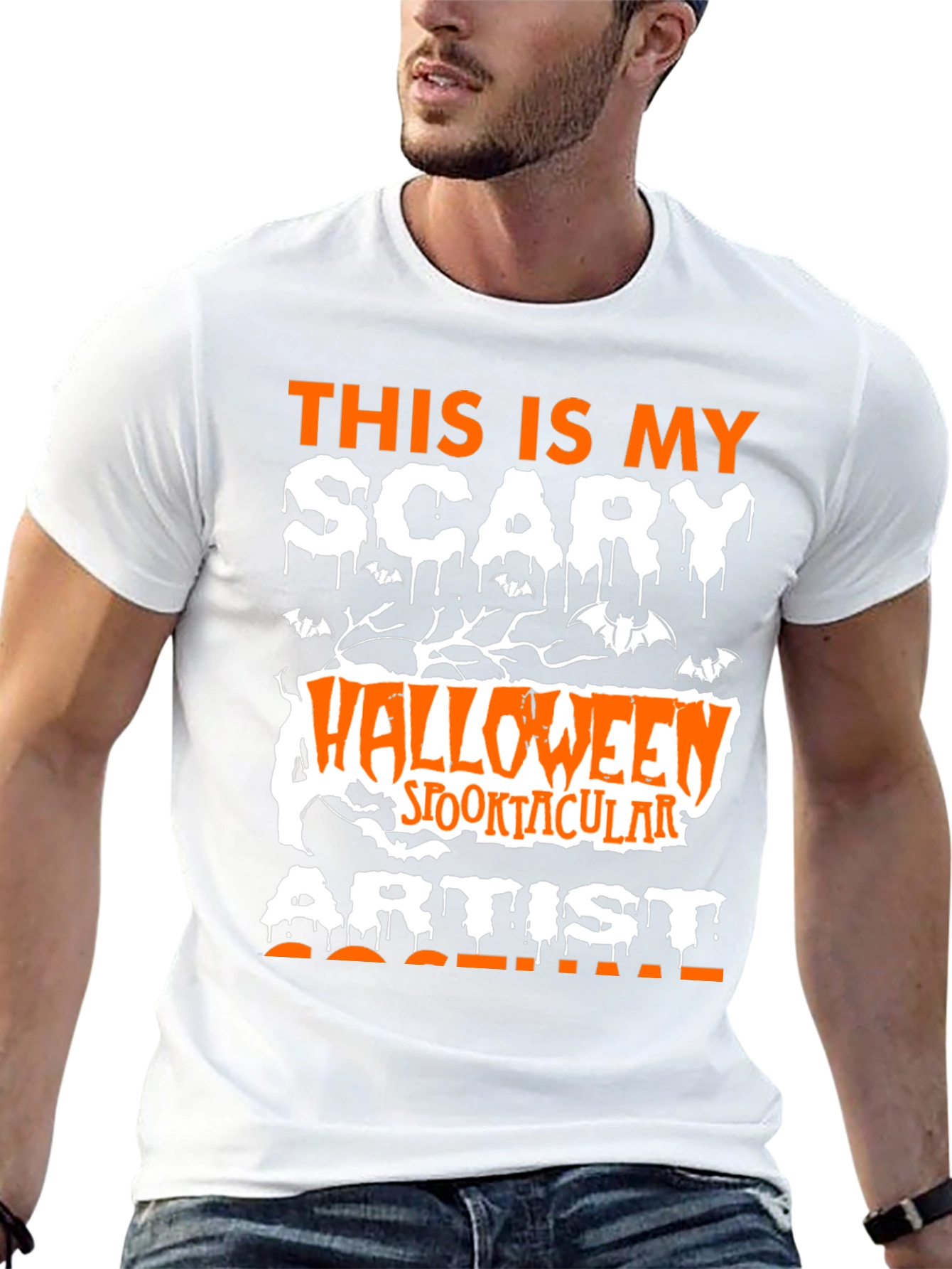 Halloween Artist T-Shirt - Scary Spooktacular Design