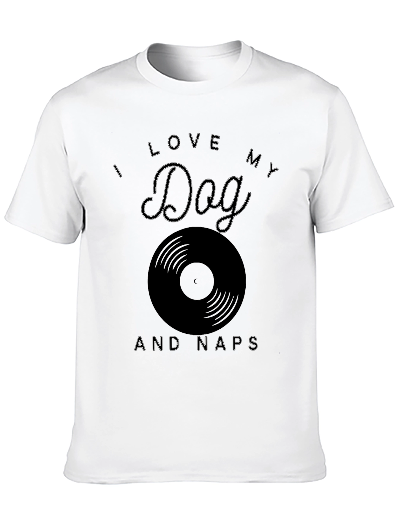 I Love My Dog and Naps Graphic Tee