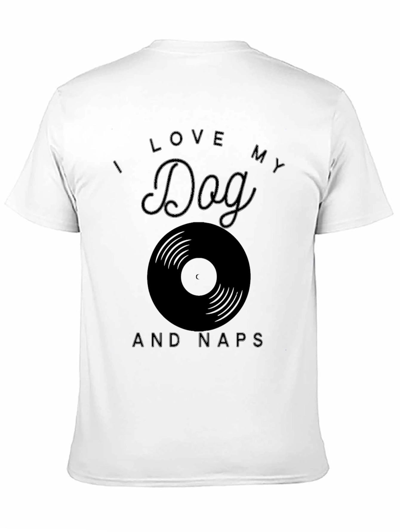 I Love My Dog and Naps Graphic Tee