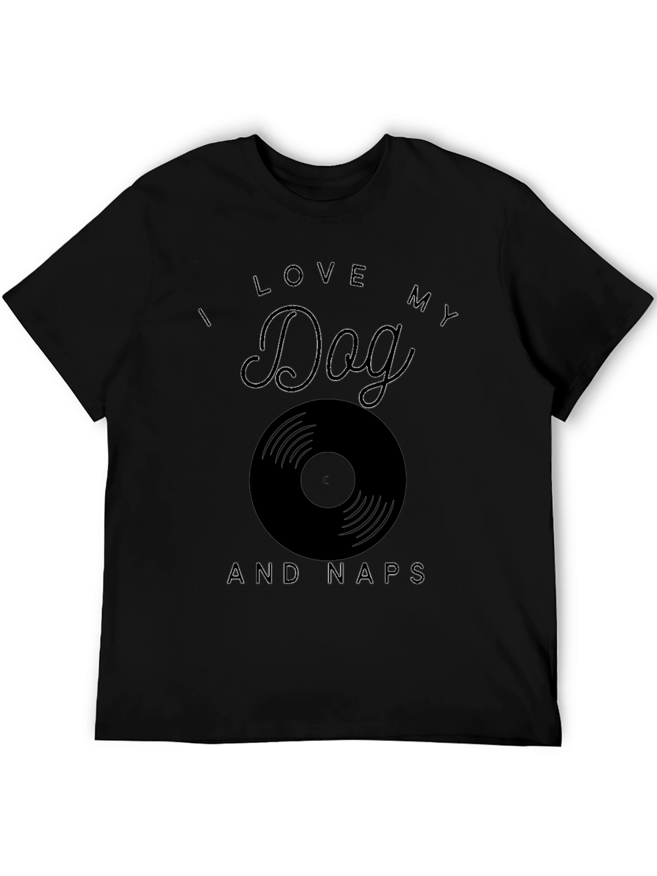 I Love My Dog and Naps Graphic Tee