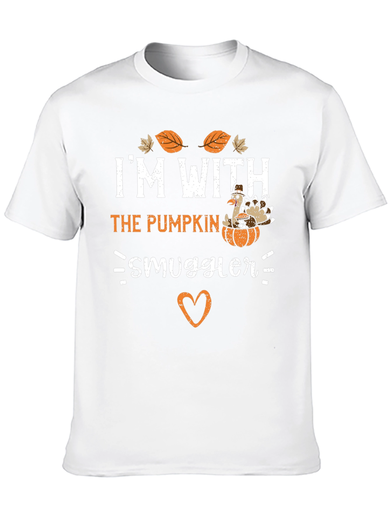 Im With The Pumpkin Smuggler Thanksgiving T-Shirt