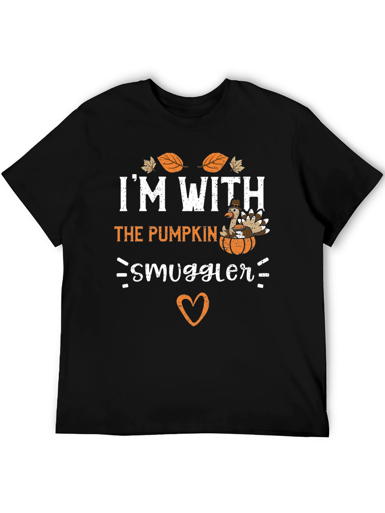 Im With The Pumpkin Smuggler Thanksgiving T-Shirt