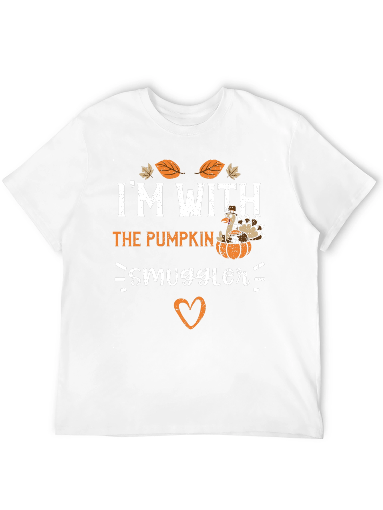 Im With The Pumpkin Smuggler Thanksgiving T-Shirt