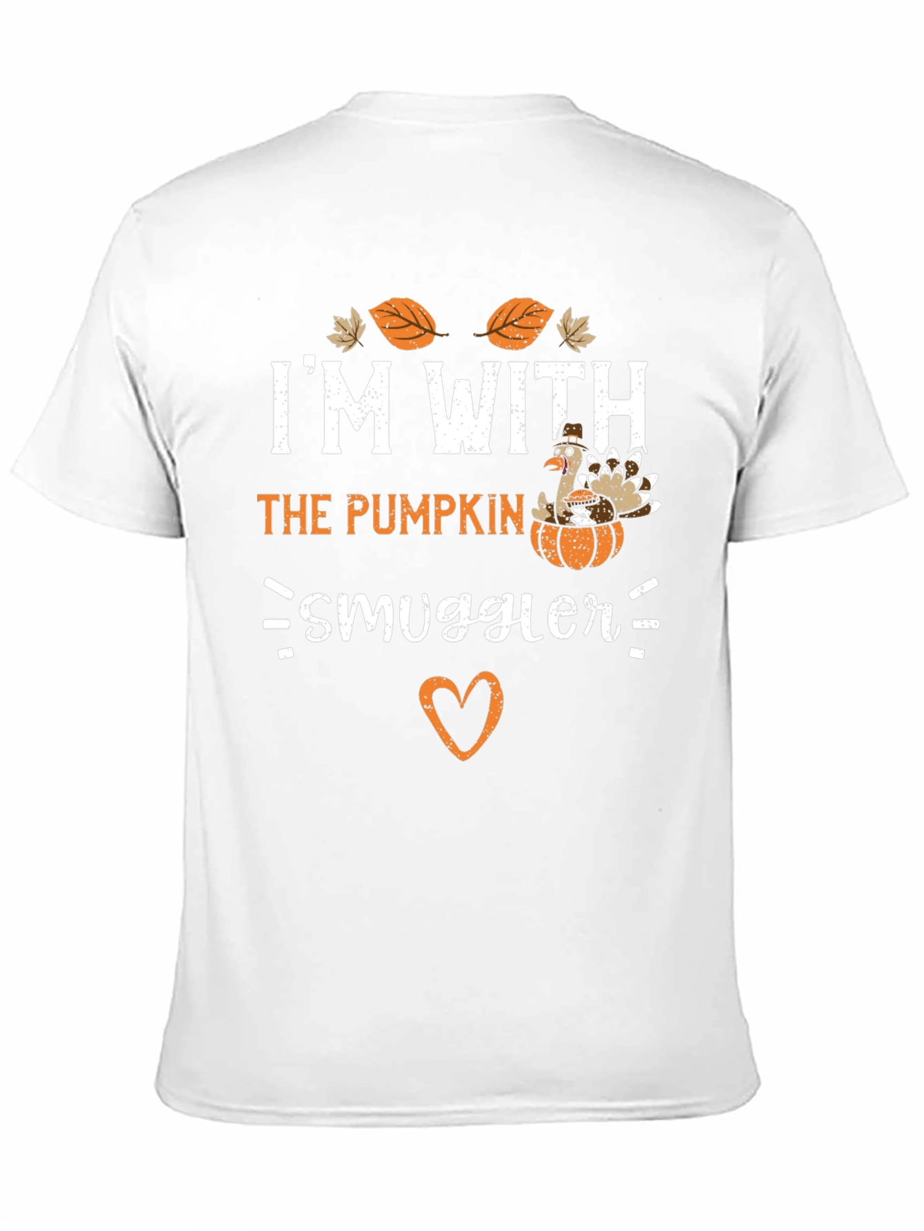Im With The Pumpkin Smuggler Thanksgiving T-Shirt