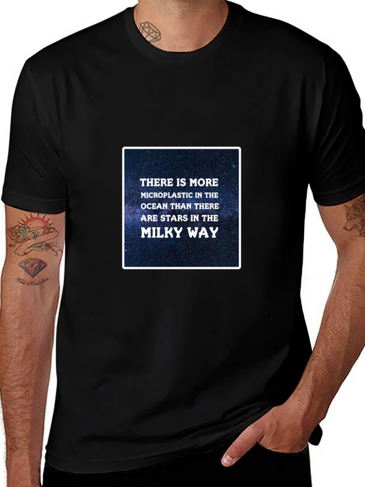 Microplastic Milky Way Graphic T-Shirt