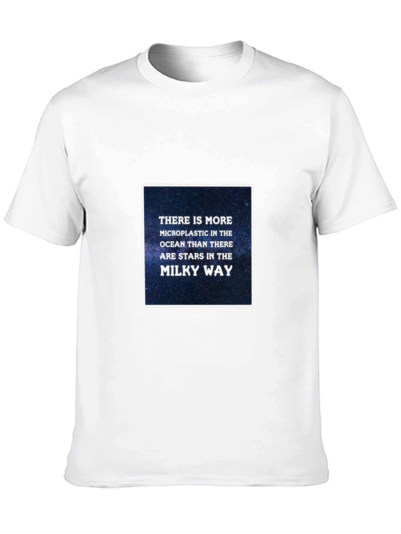 Microplastic Milky Way Graphic T-Shirt