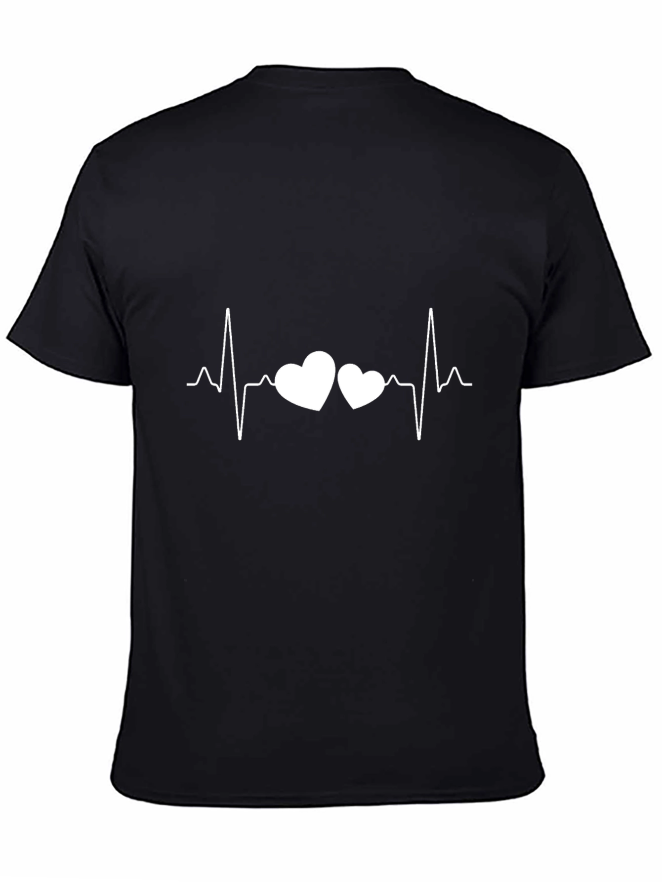 Heartbeat Love Valentines Day Graphic Tee