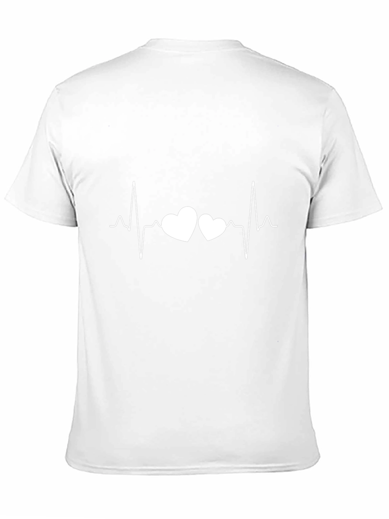 Heartbeat Love Valentines Day Graphic Tee