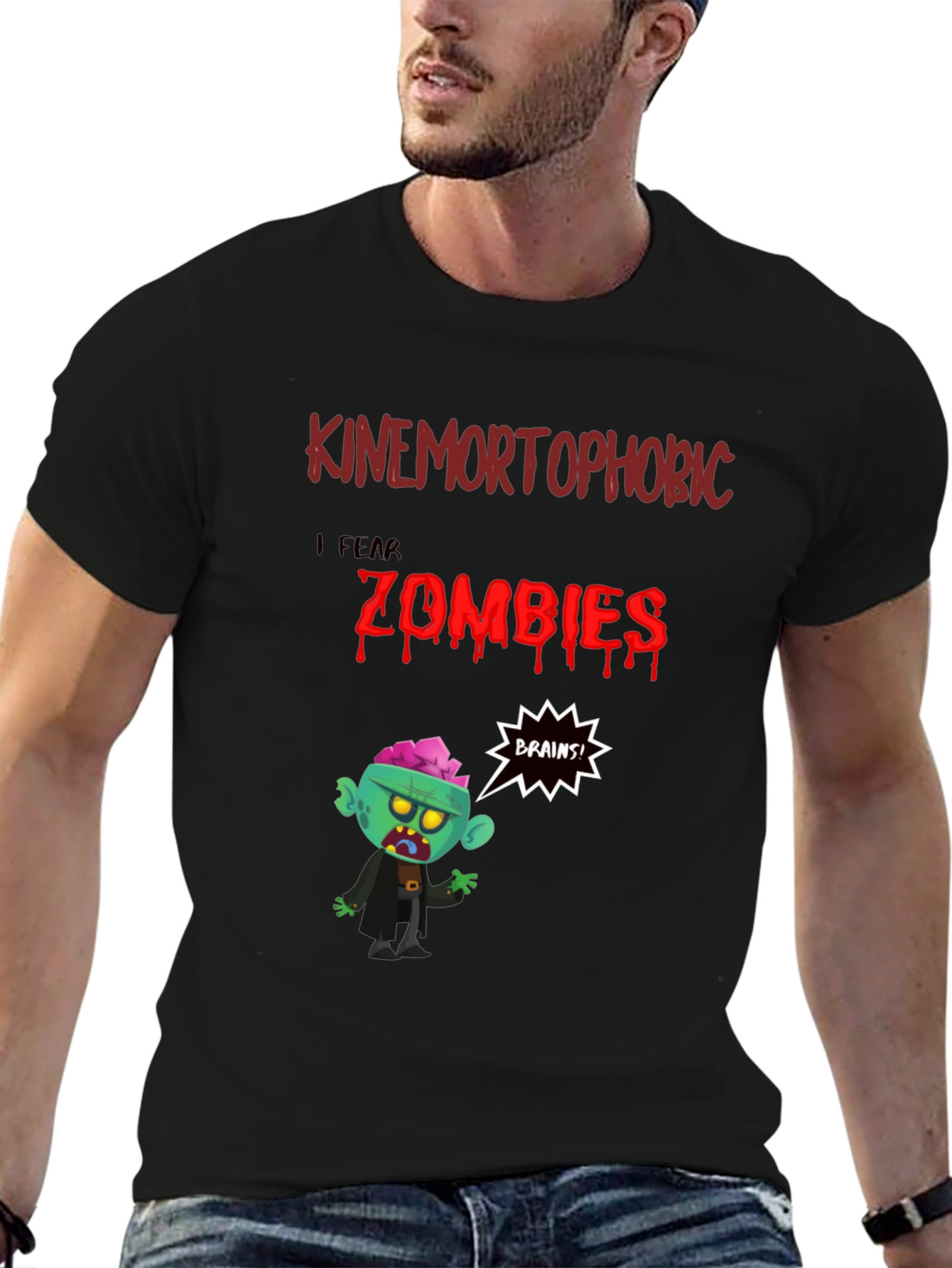 Kinemortophobic Zombie Fear T-Shirt