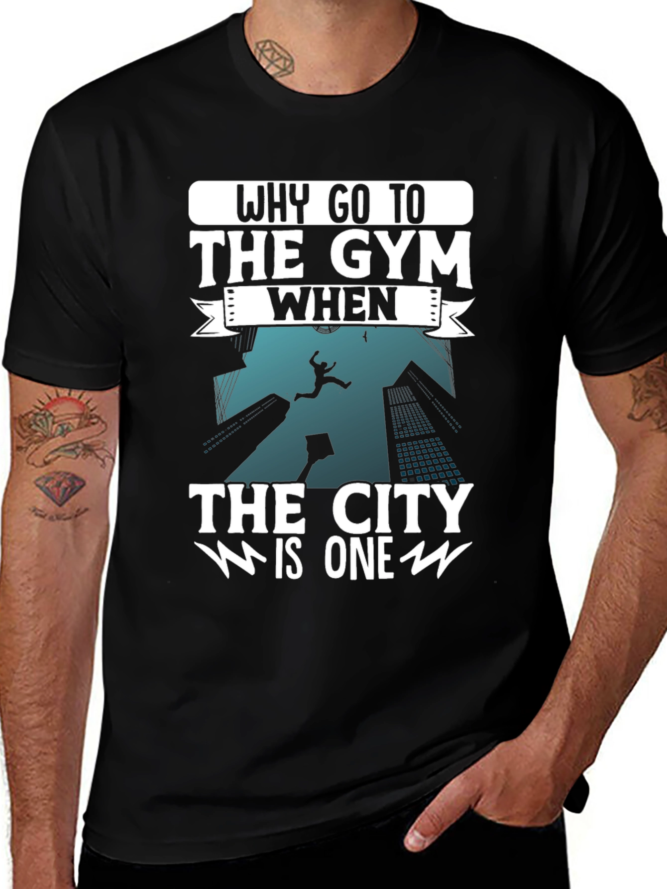 City Workout T-Shirt - Urban Fitness