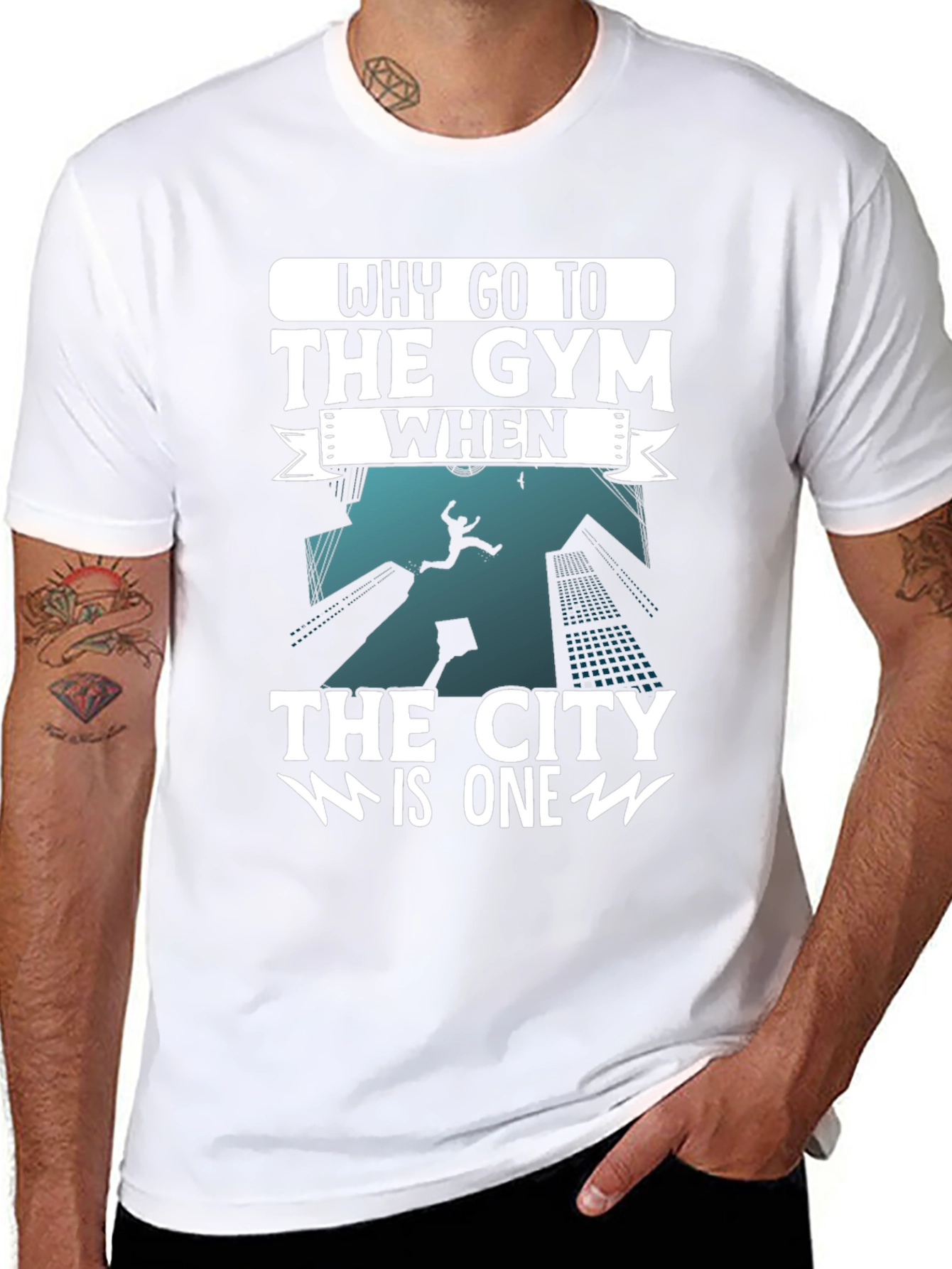 City Workout T-Shirt - Urban Fitness