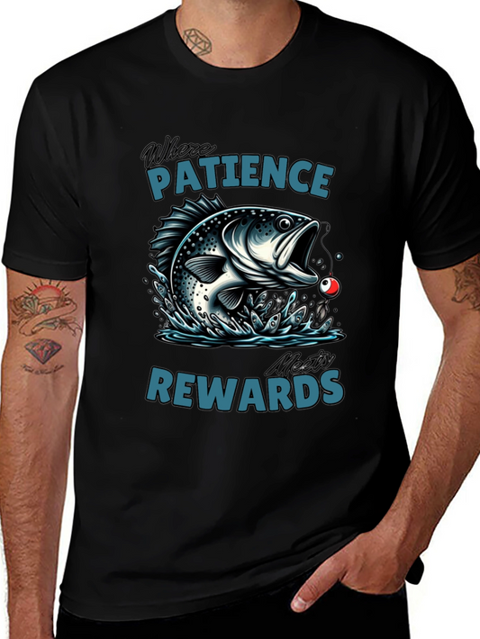 Patience Rewards Angler T-Shirt