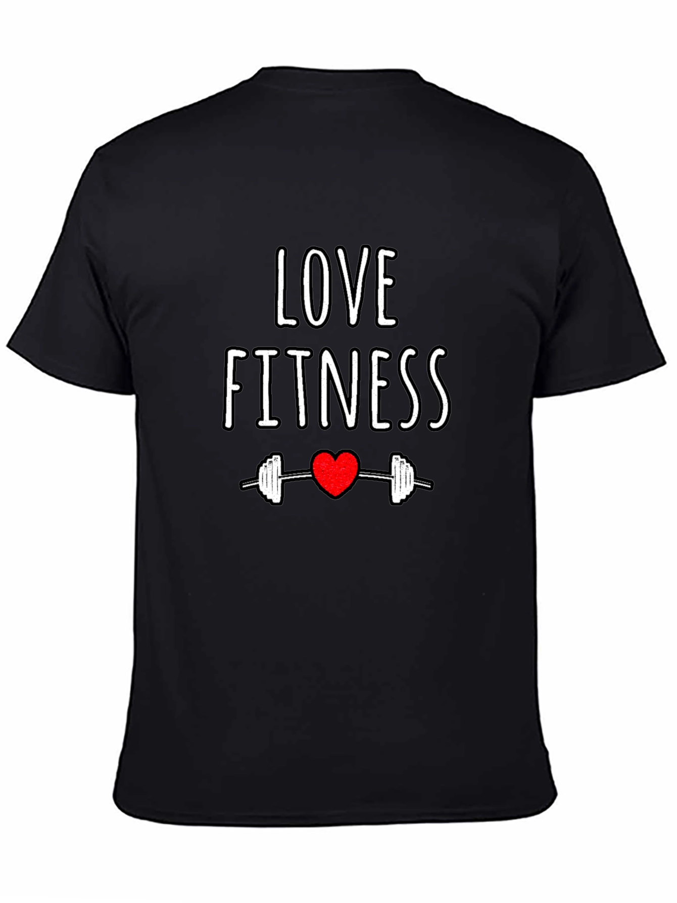 Love Fitness Graphic T-Shirt - Workout Tee