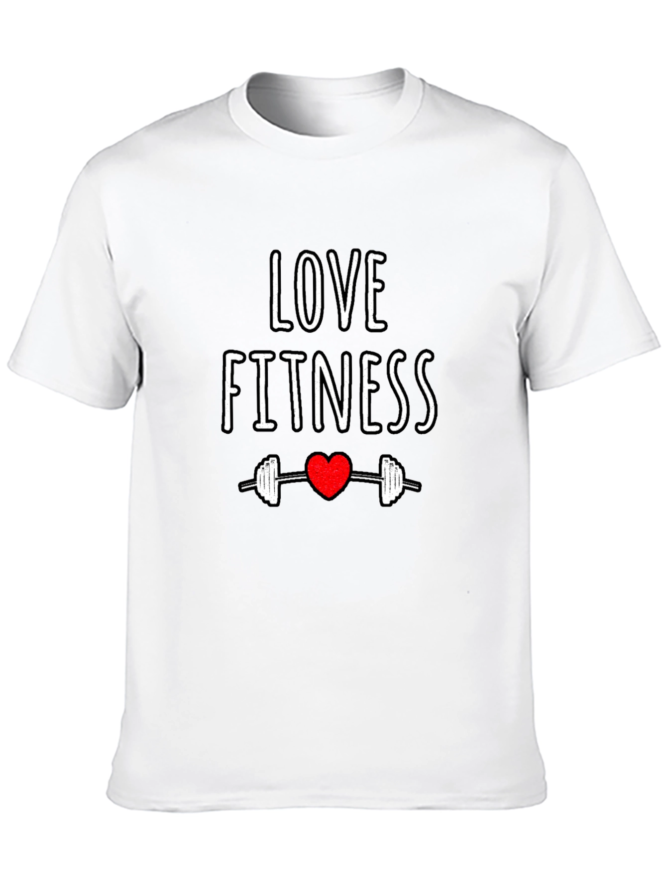 Love Fitness Graphic T-Shirt - Workout Tee