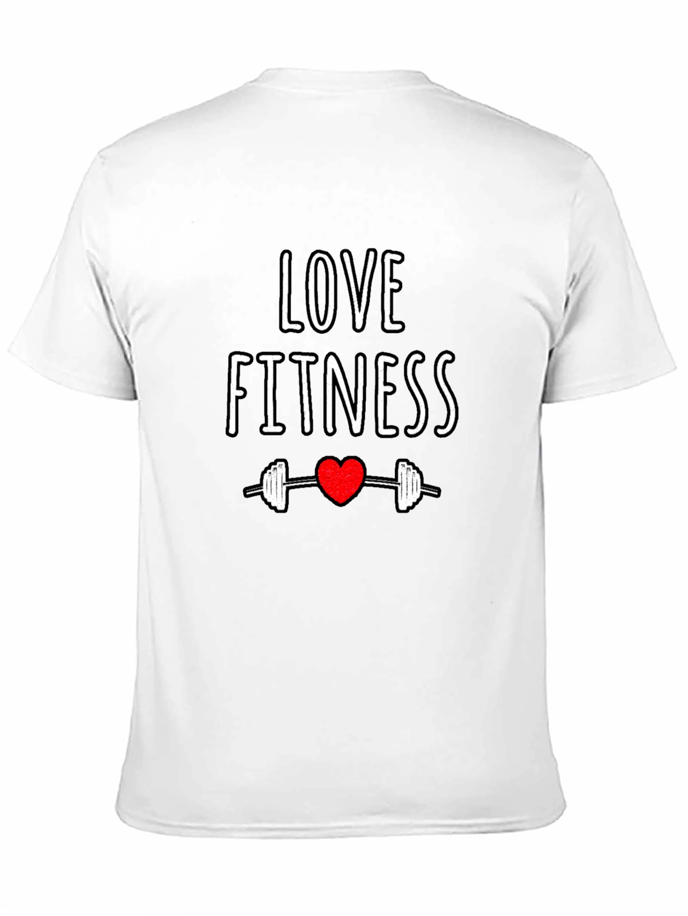 Love Fitness Graphic T-Shirt - Workout Tee