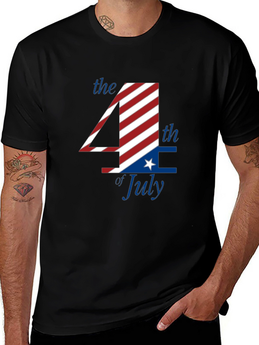 Patriotic 4th of July Graphic Tee