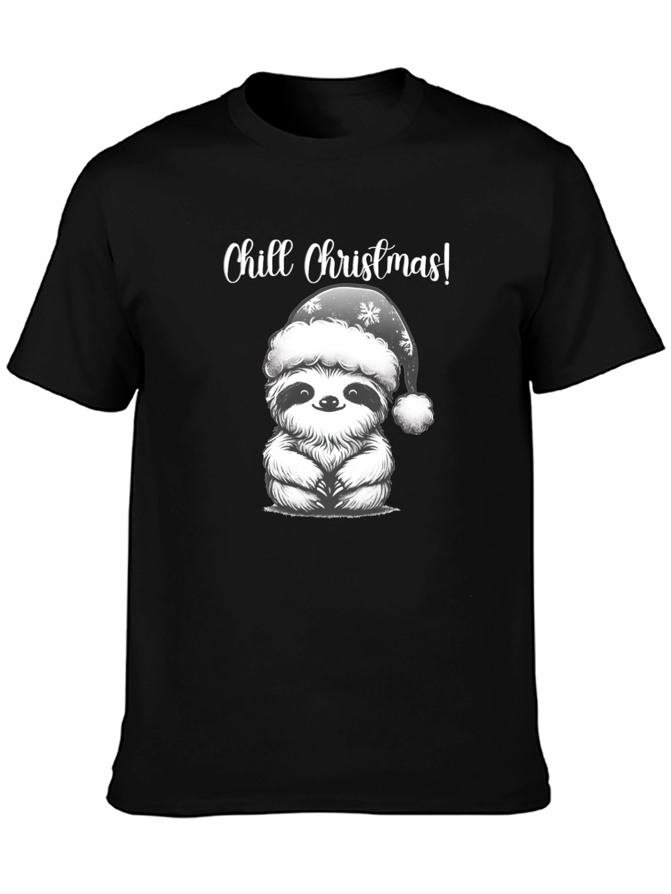 Chill Christmas Sloth T-Shirt