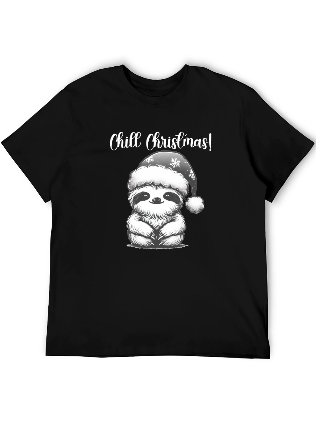 Chill Christmas Sloth T-Shirt