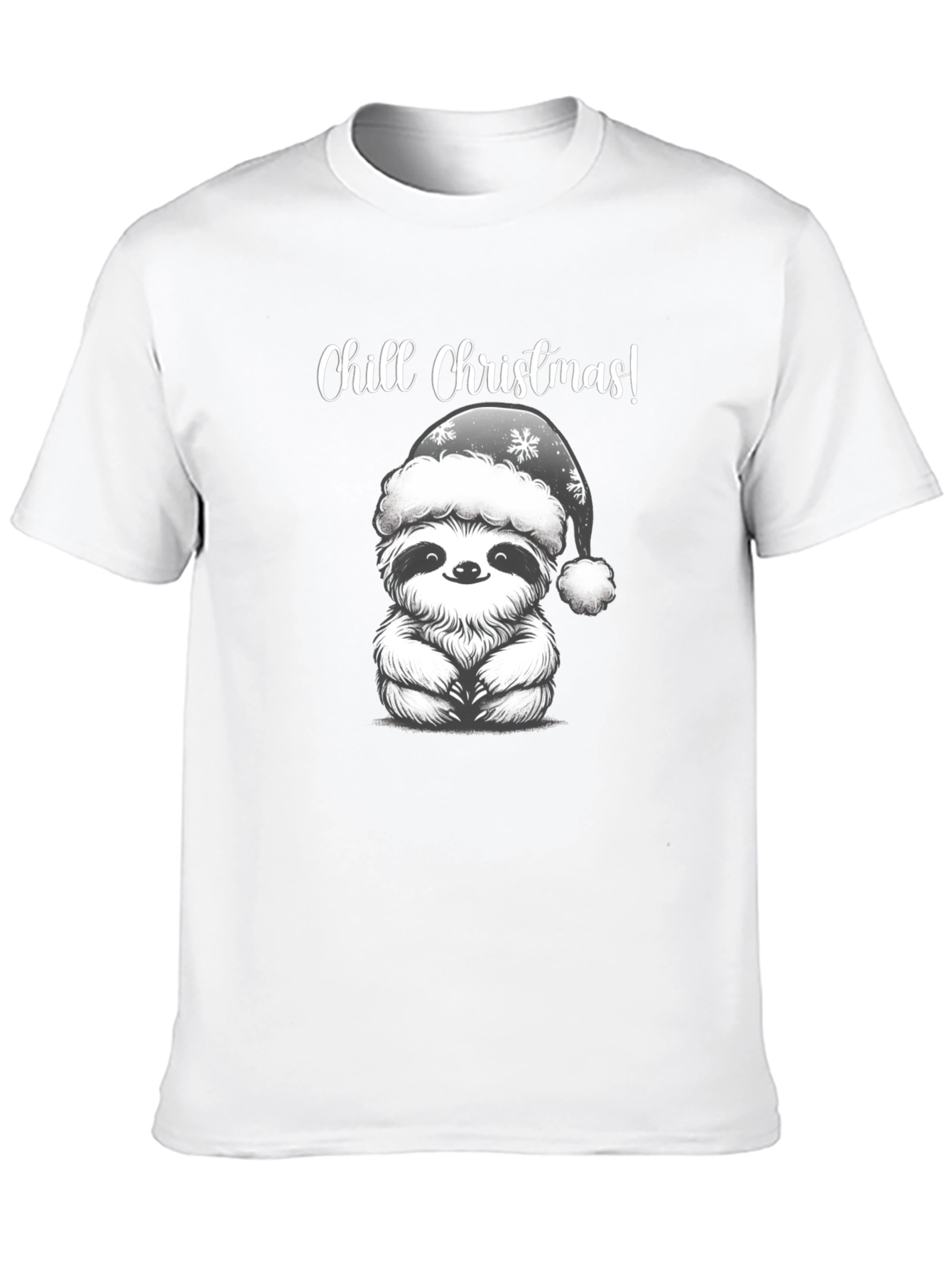 Chill Christmas Sloth T-Shirt