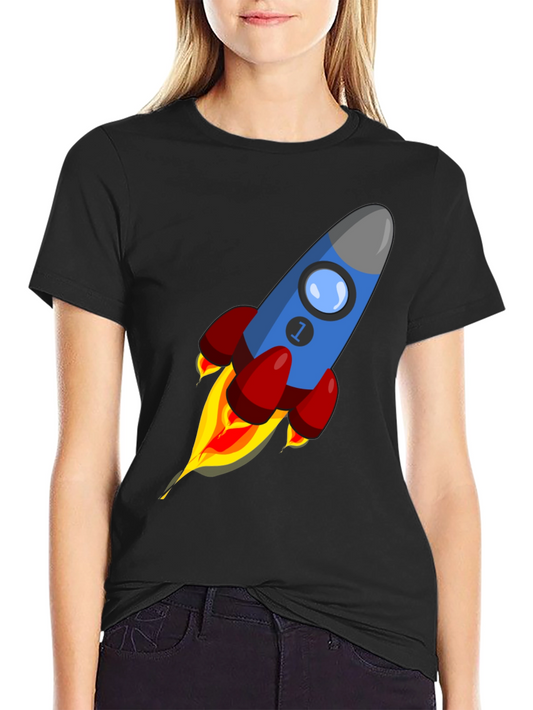 Rocket Launch T-Shirt - Blast Off in Style!