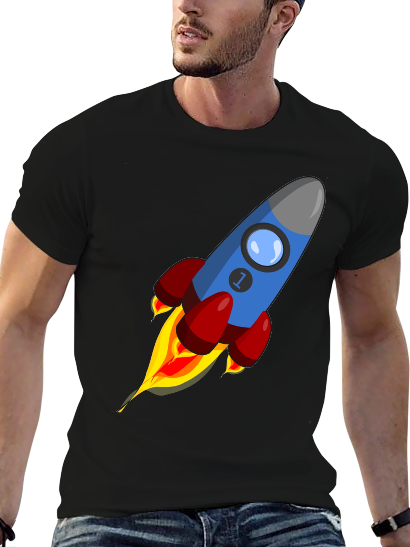 Rocket Launch T-Shirt - Blast Off in Style!