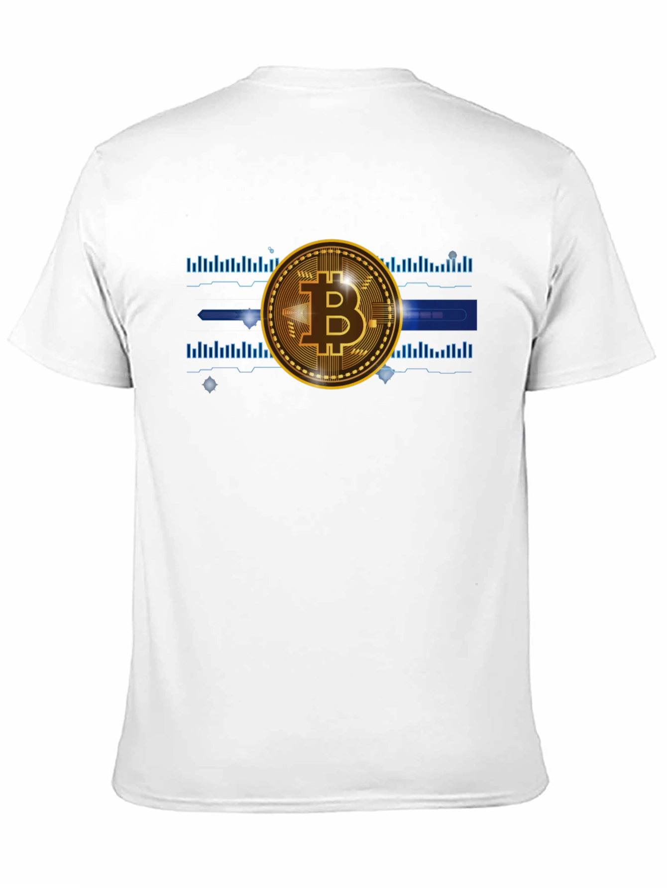 Bitcoin Crypto Tee - Black Graphic T-Shirt
