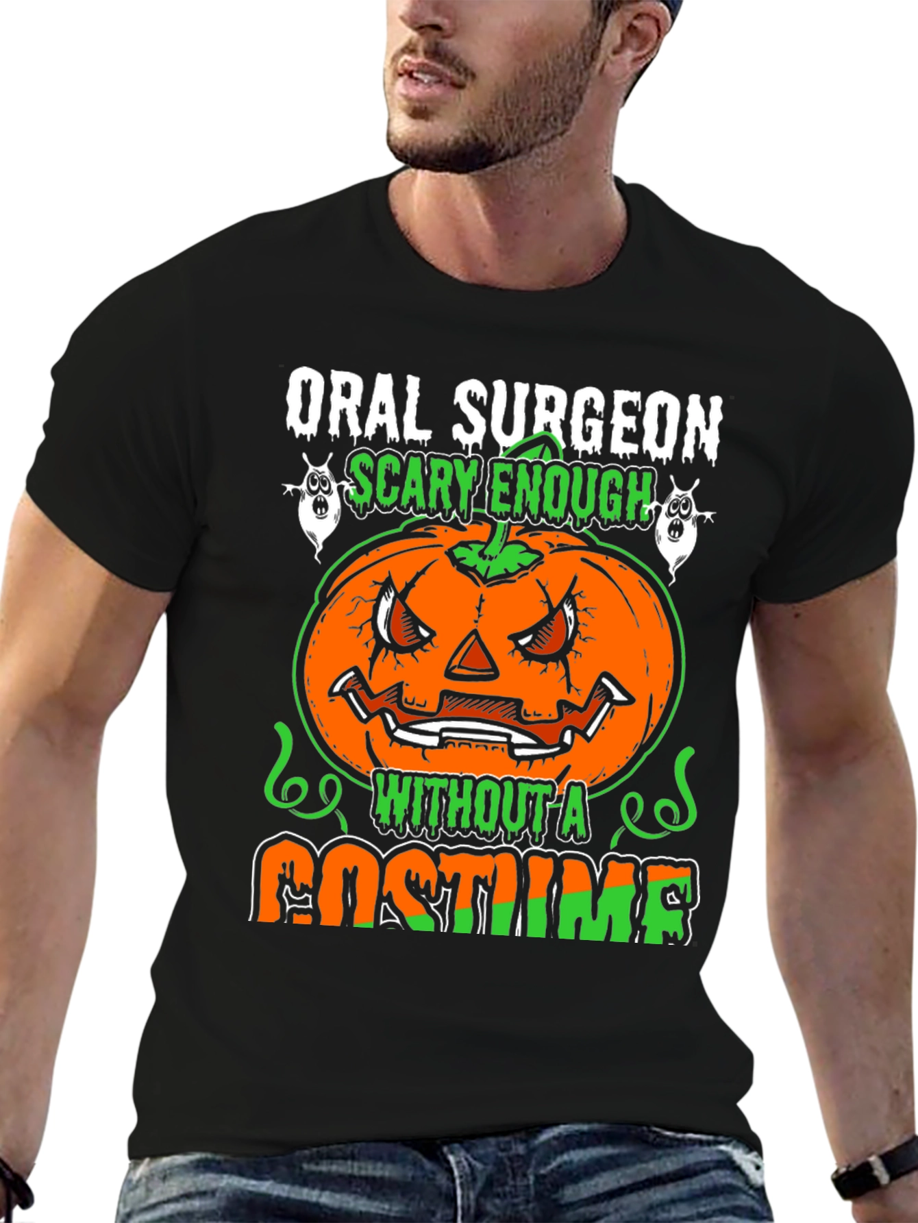Oral Surgeon Halloween Pumpkin T-Shirt