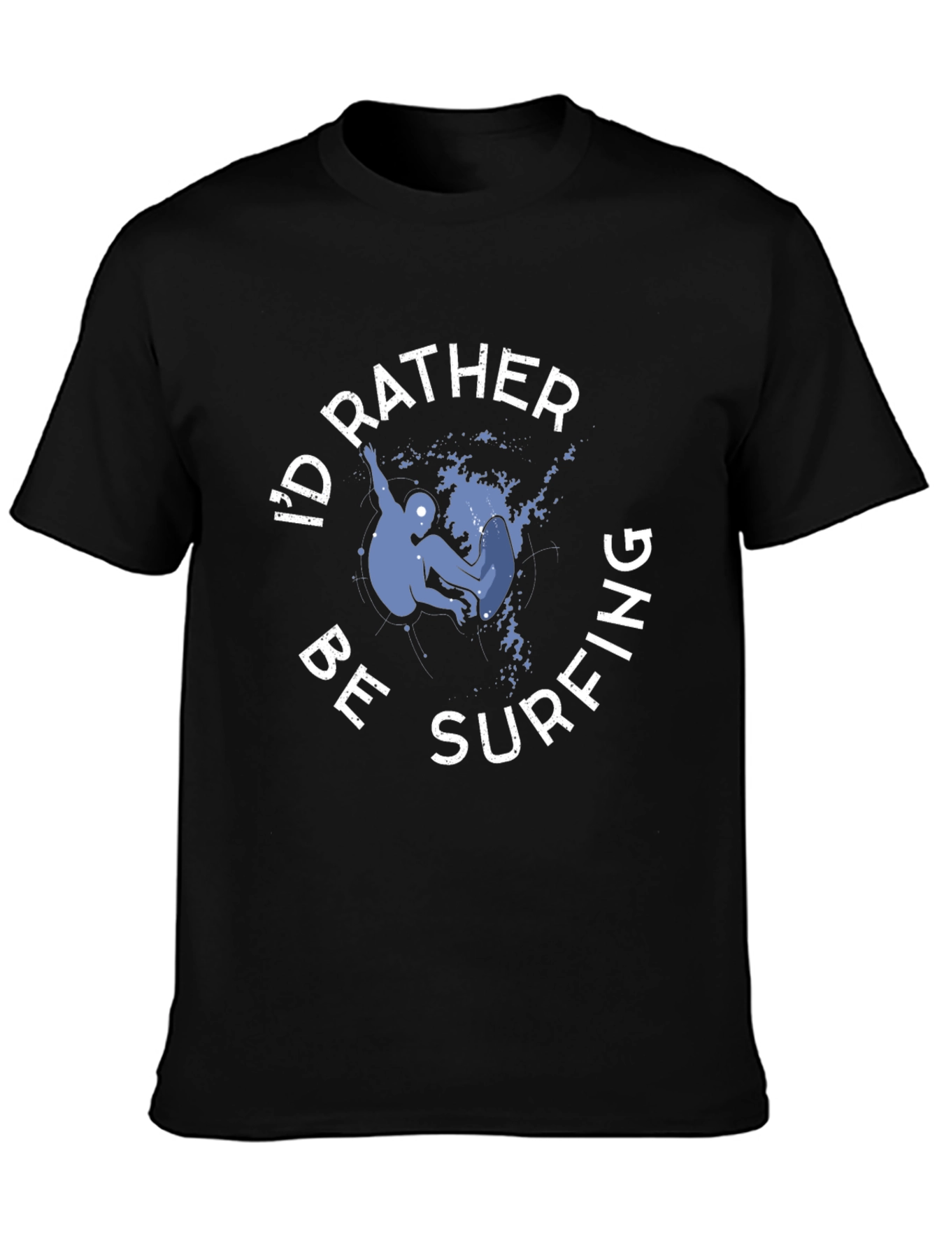 Id Rather Be Surfing Graphic T-Shirt