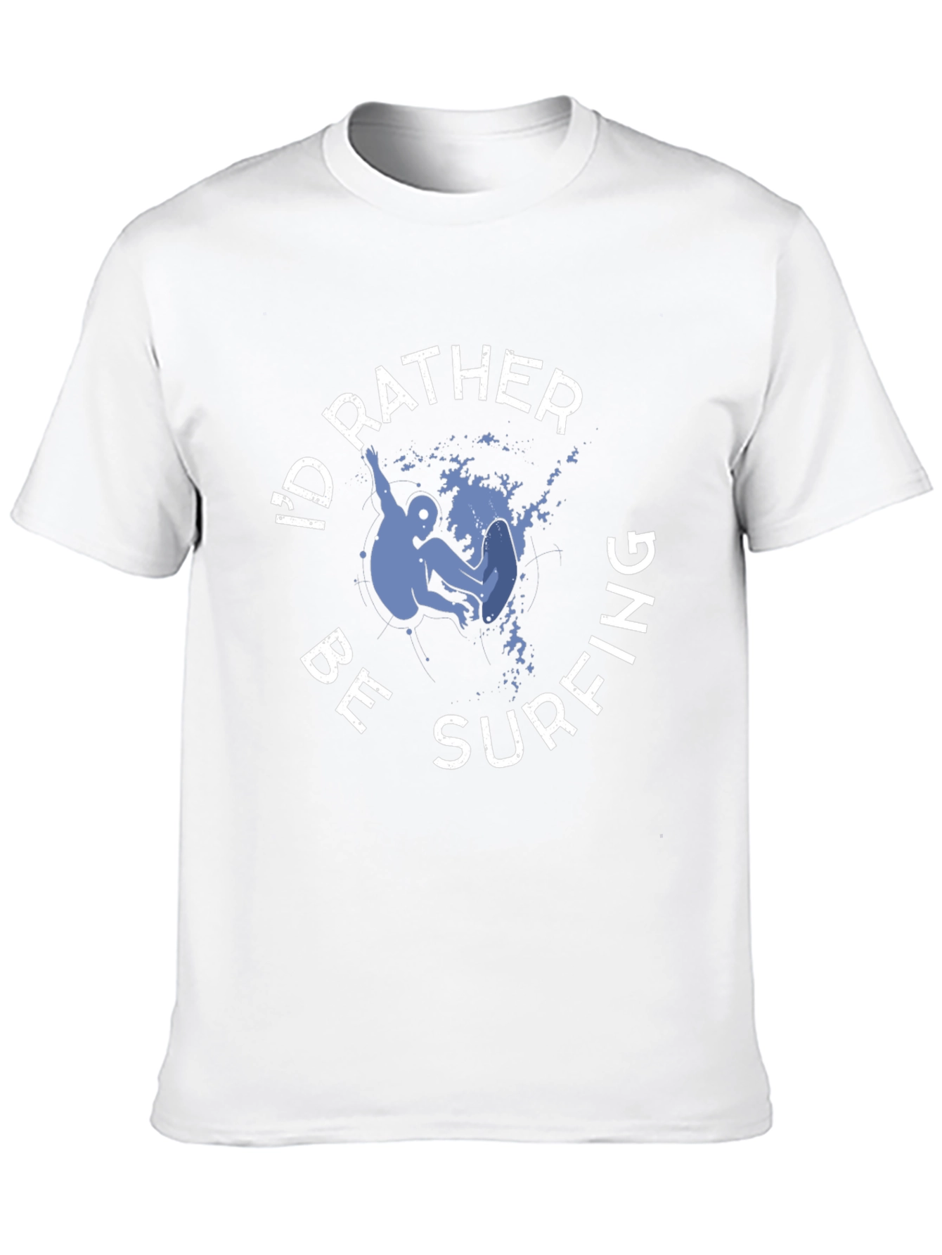 Id Rather Be Surfing Graphic T-Shirt