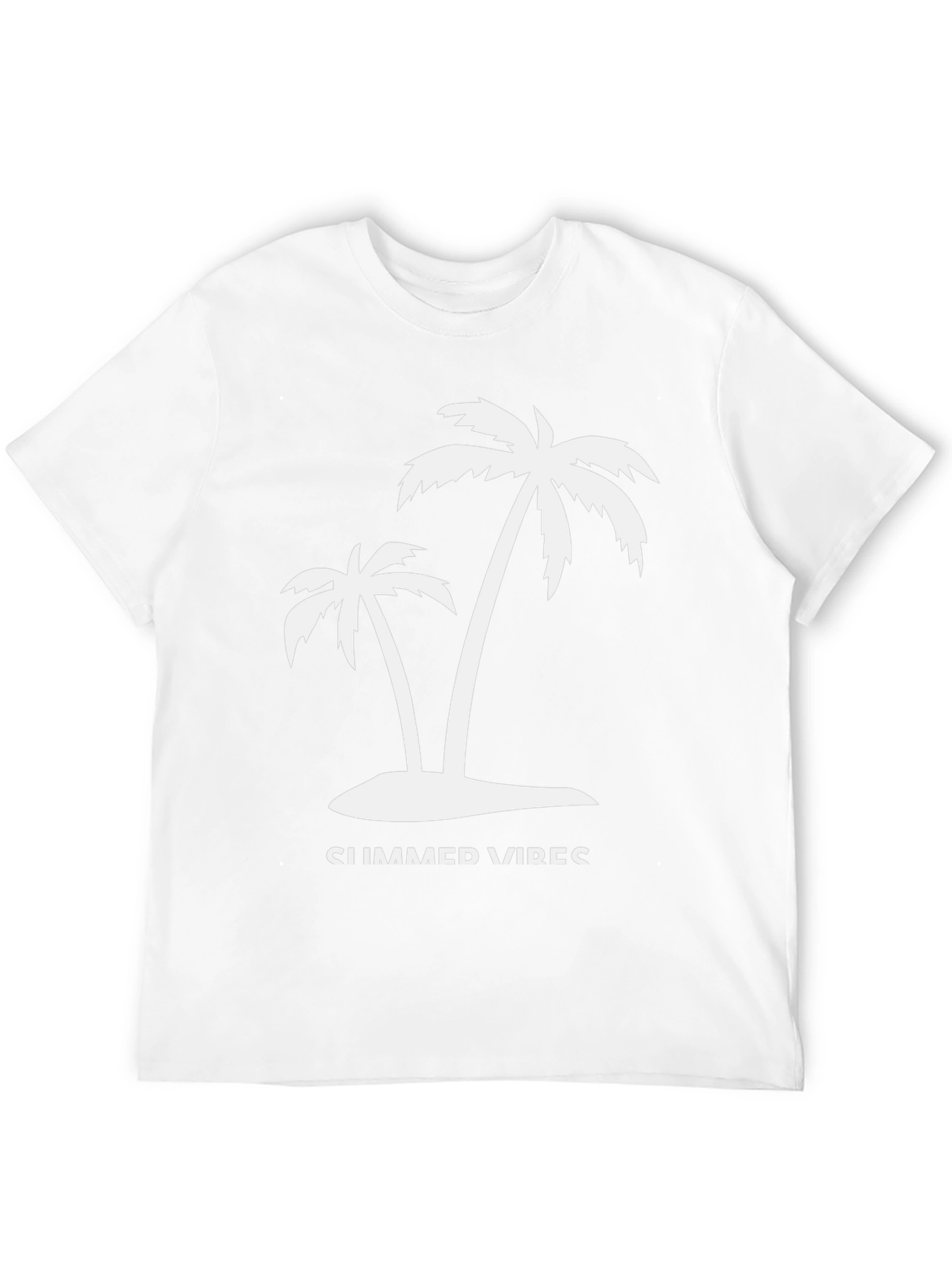 Summer Vibes Palm Tree Graphic Tee
