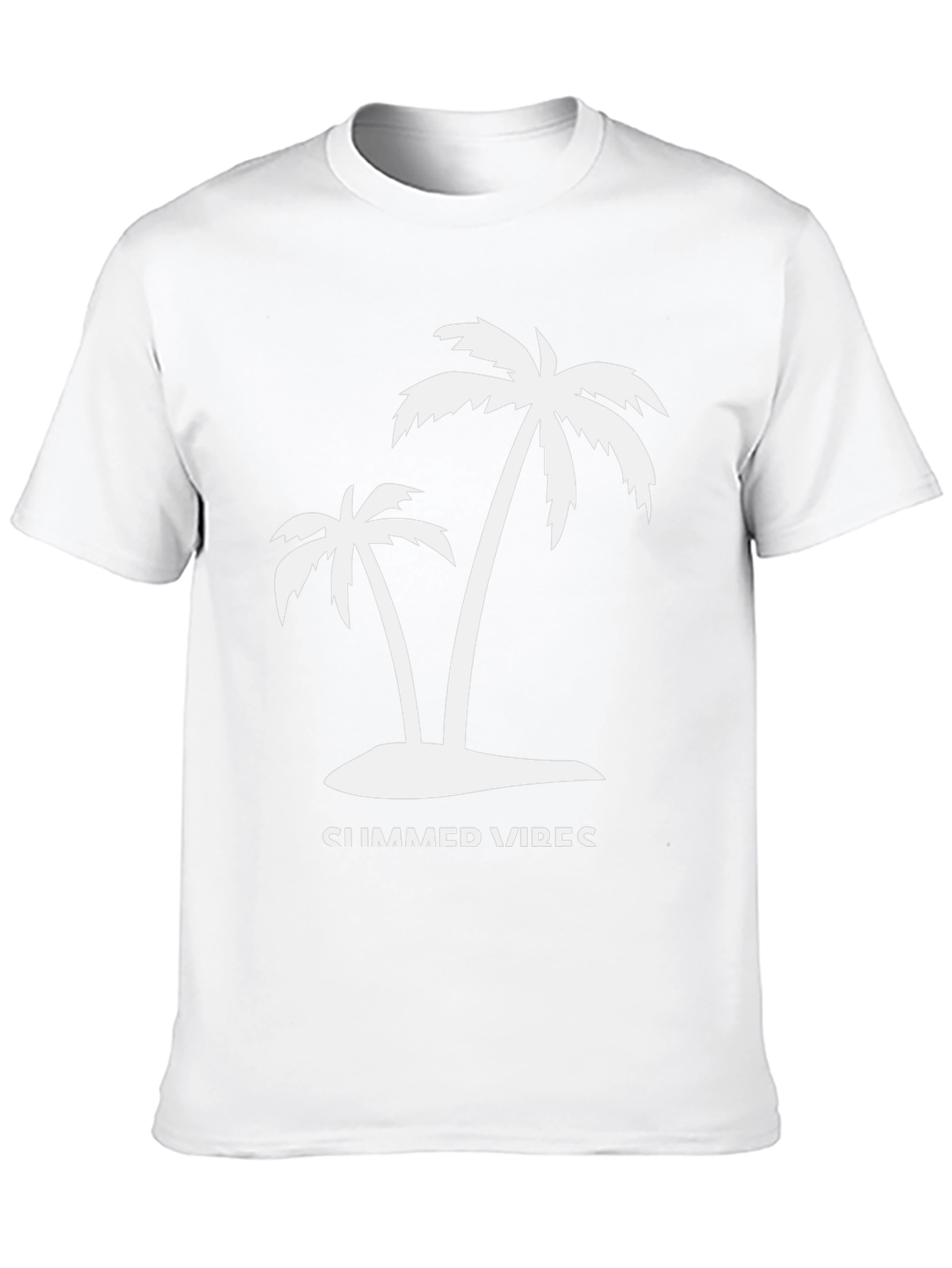 Summer Vibes Palm Tree Graphic Tee