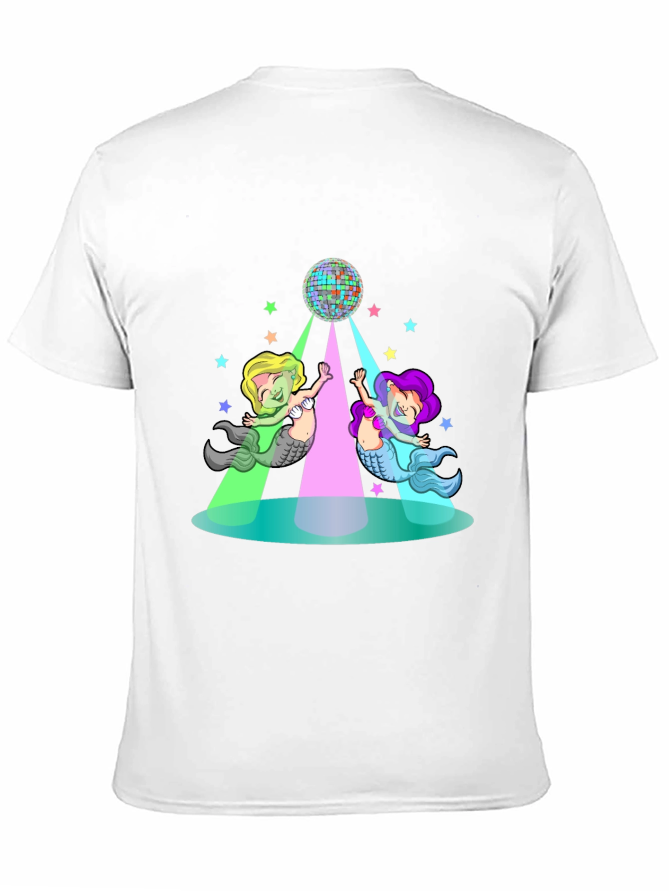 Mermaid Disco T-Shirt - Fun Party Top