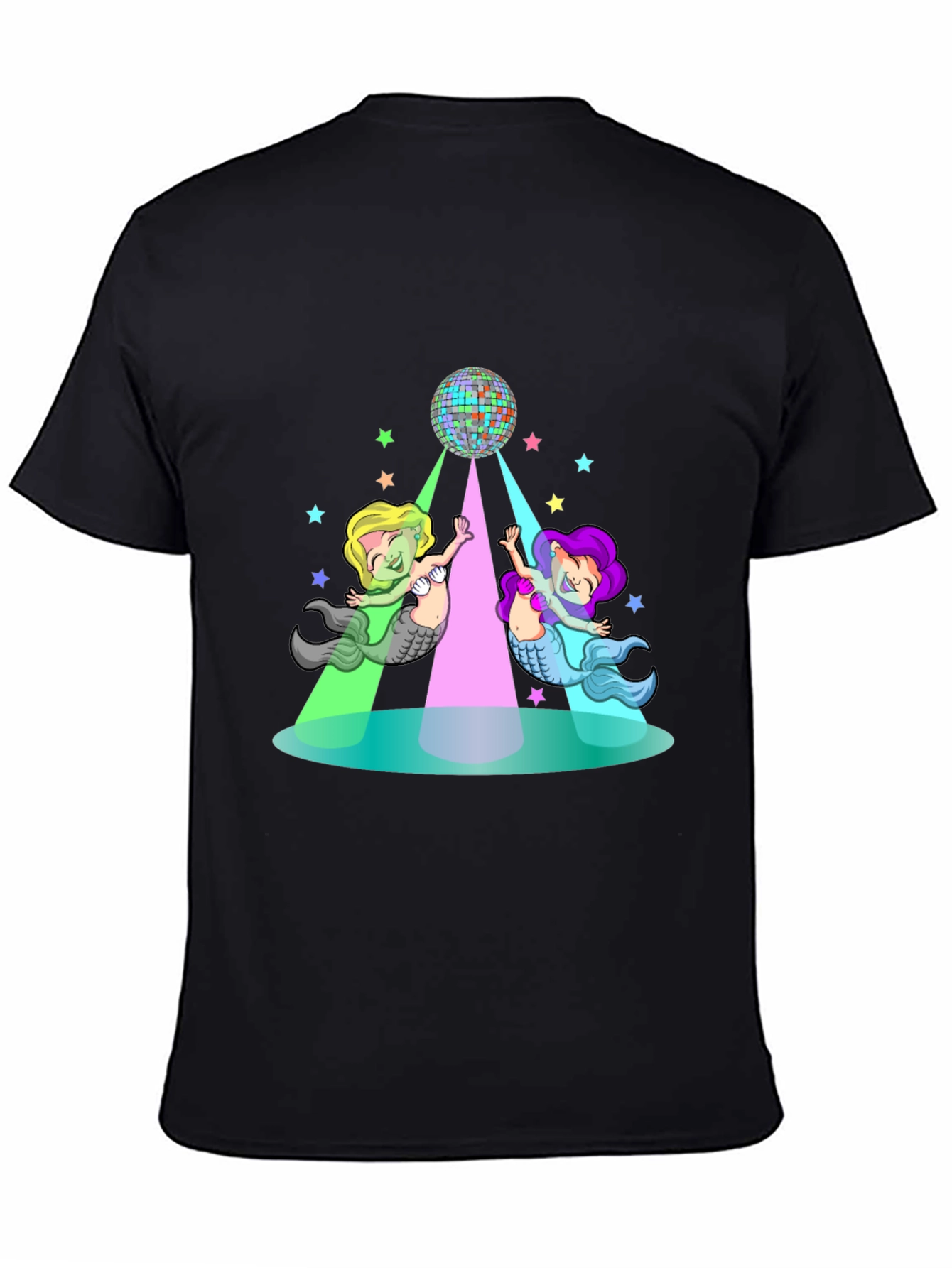 Mermaid Disco T-Shirt - Fun Party Top