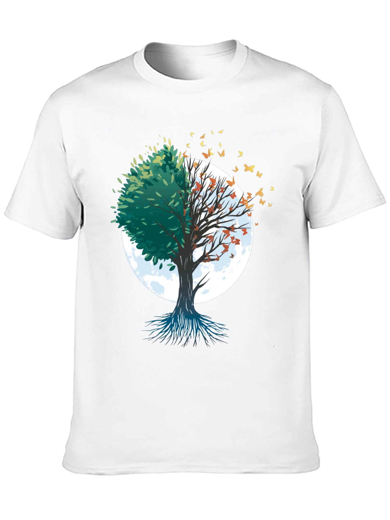 Nature Tree Graphic Tee - Seasons Change Shirt