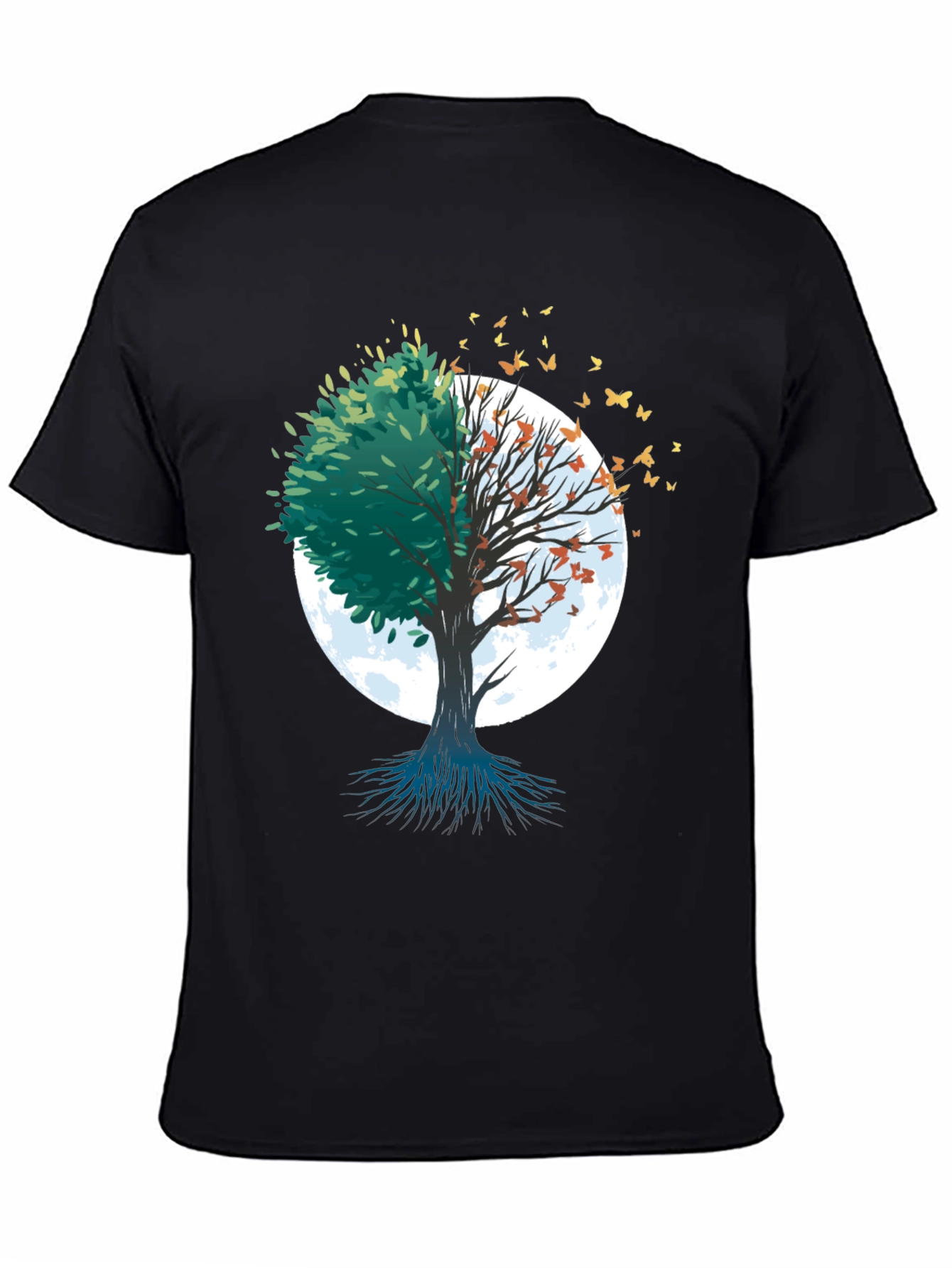 Nature Tree Graphic Tee - Seasons Change Shirt