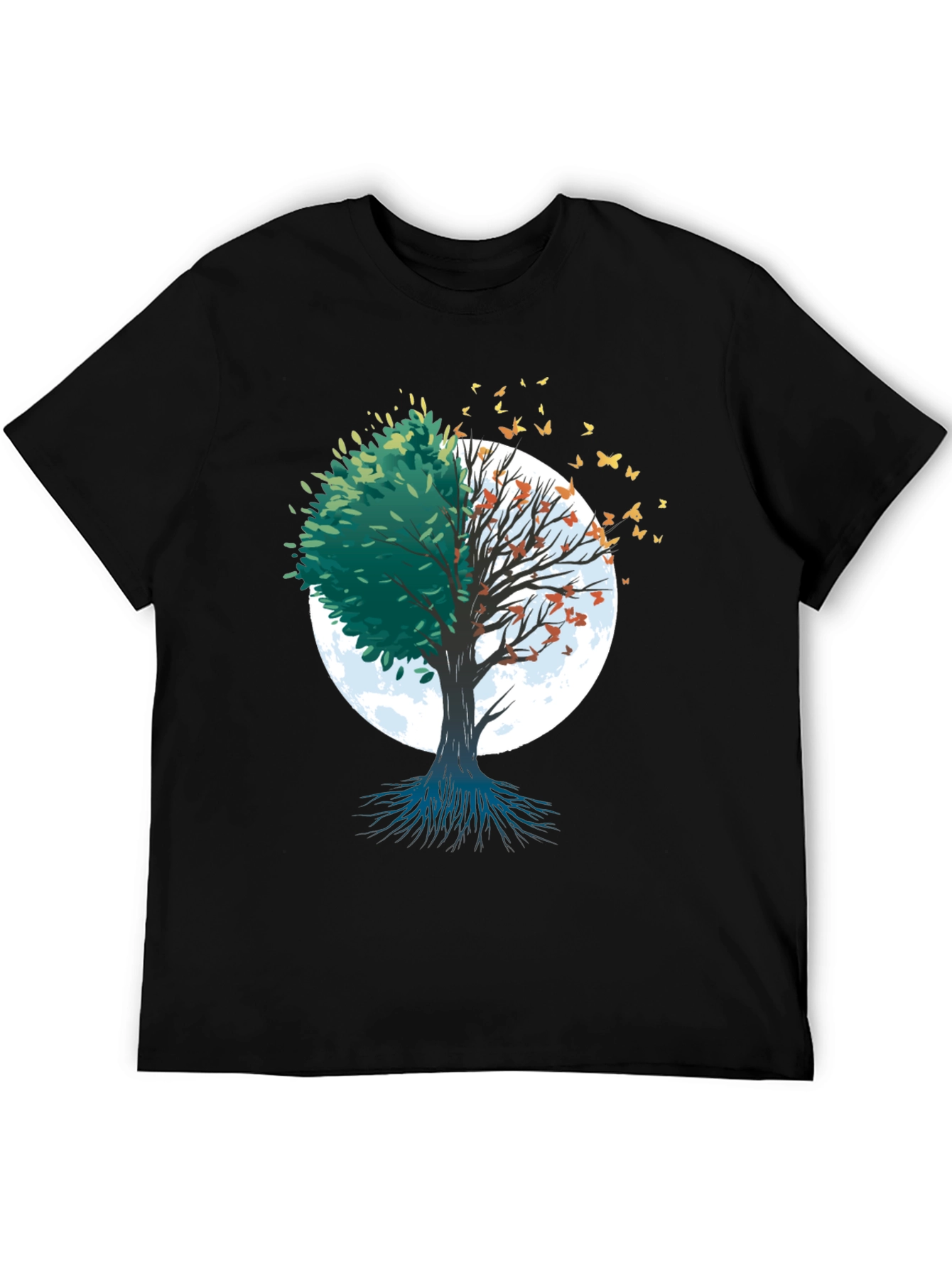 Nature Tree Graphic Tee - Seasons Change Shirt