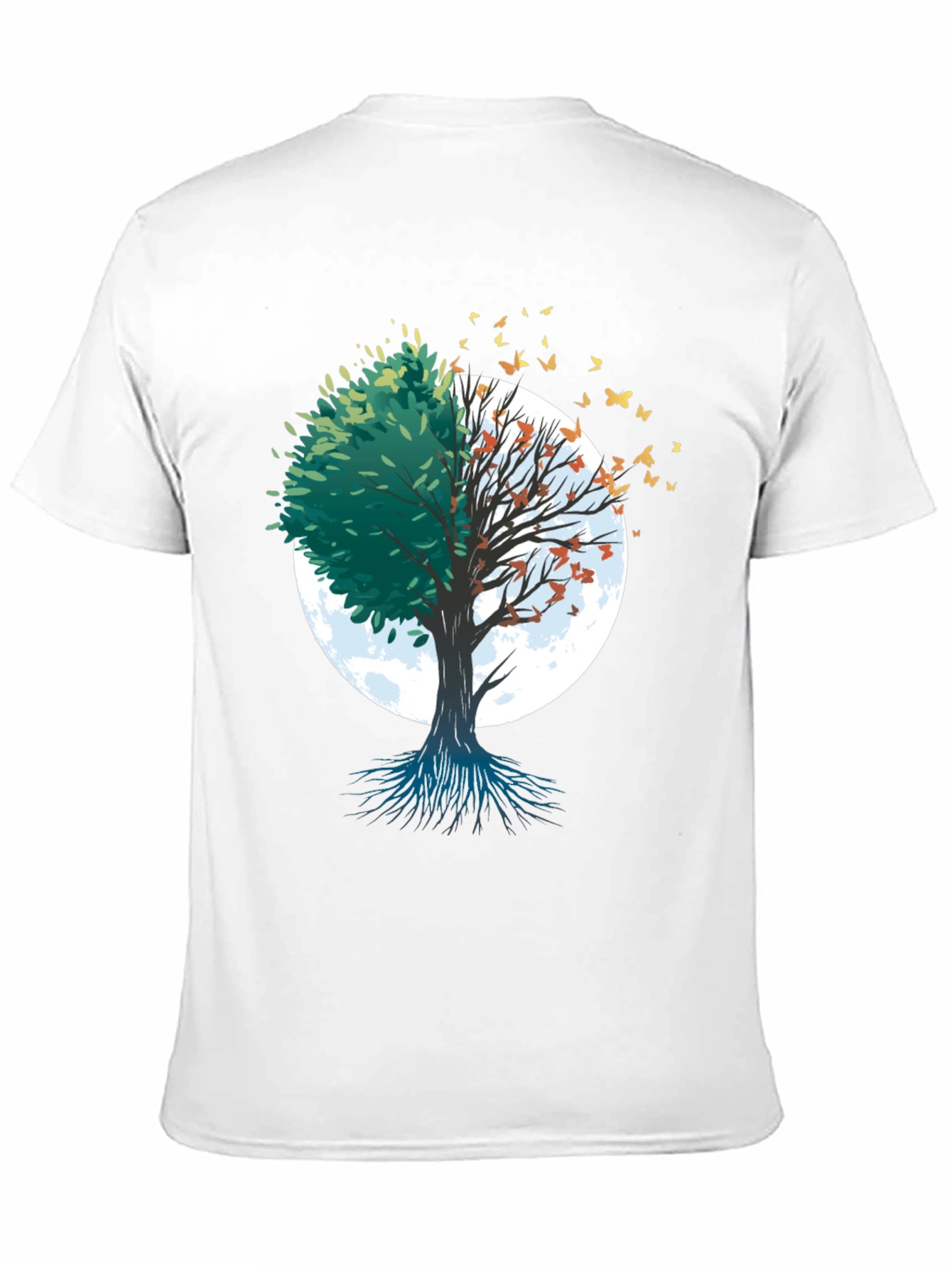 Nature Tree Graphic Tee - Seasons Change Shirt