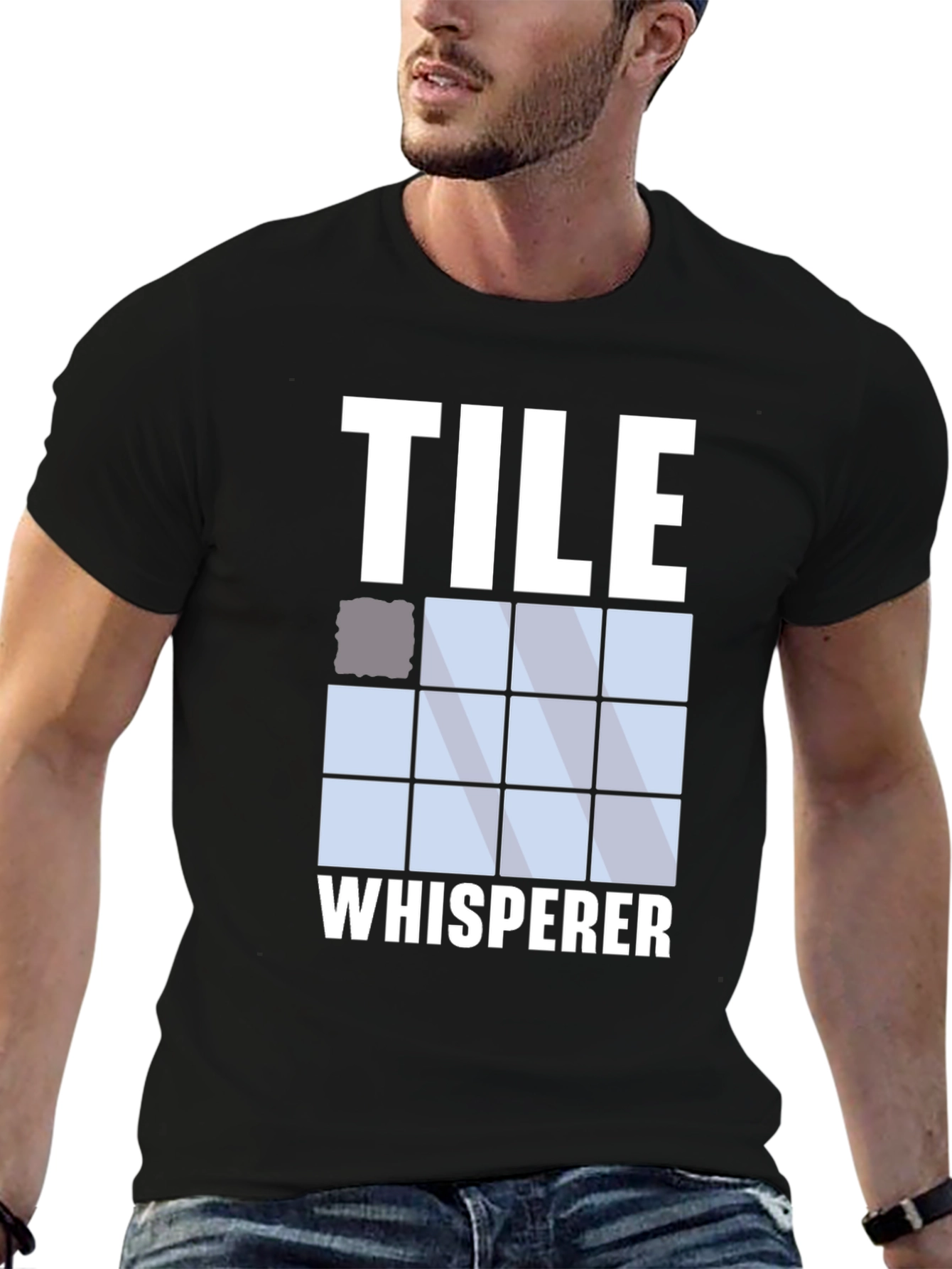 Tile Whisperer T-Shirt: Funny Tiling Profession Apparel