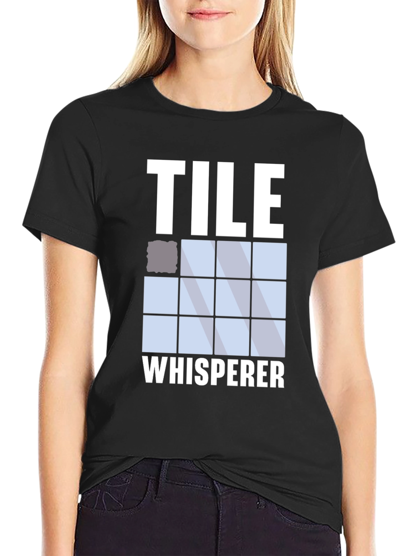 Tile Whisperer T-Shirt: Funny Tiling Profession Apparel