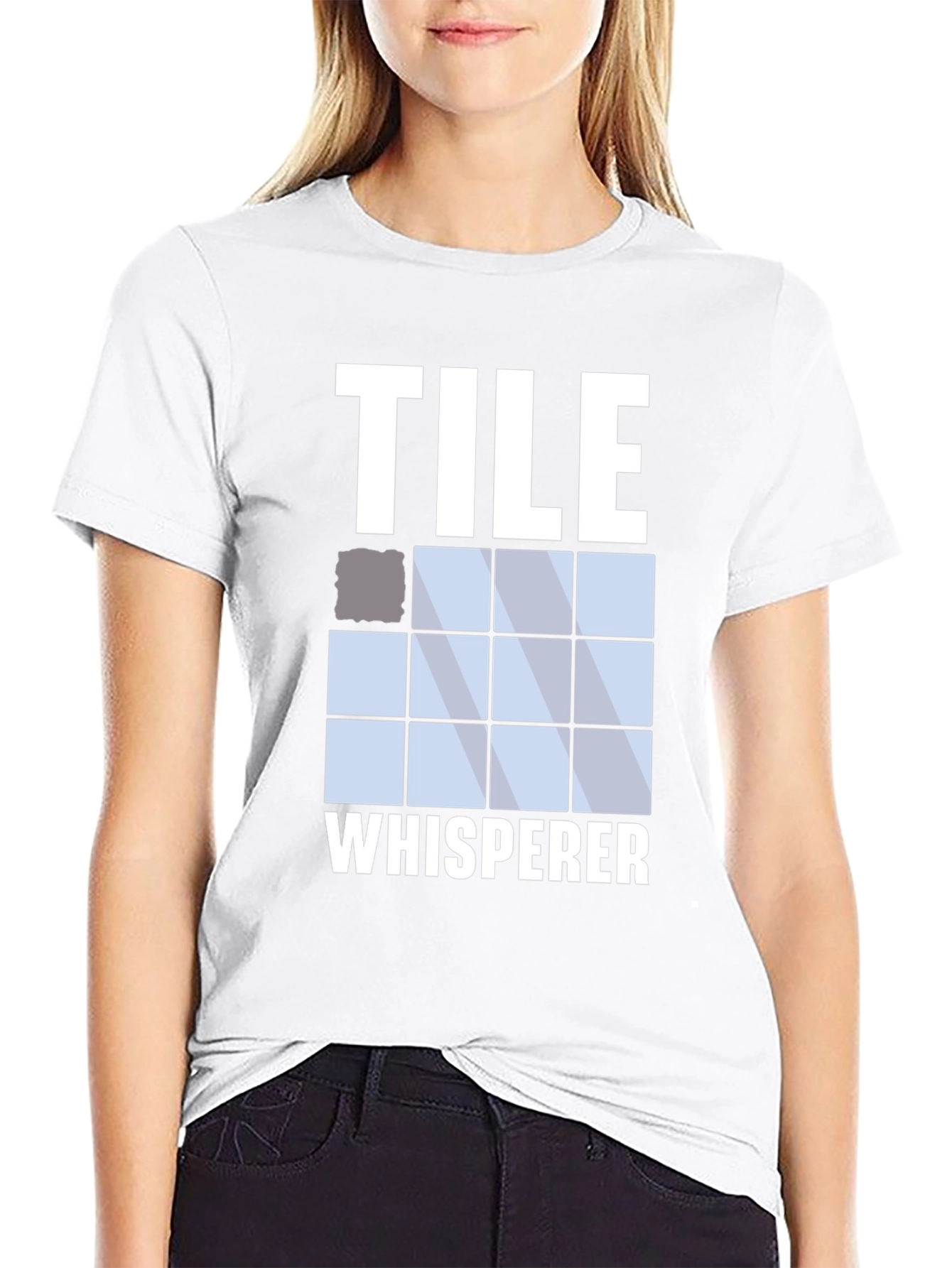 Tile Whisperer T-Shirt: Funny Tiling Profession Apparel